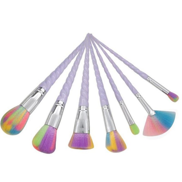 7-Piece Unicorn Prof. Make-Up Brush Set - Picture 1 of 6
